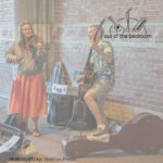 Man and woman busking in the street