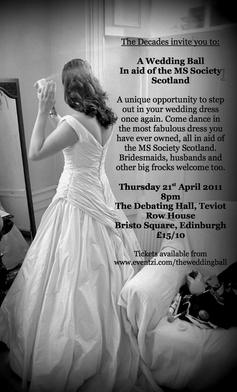 A Wedding Ball In Aid Of The MS Society Scotland