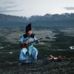 Mongolian folk singer